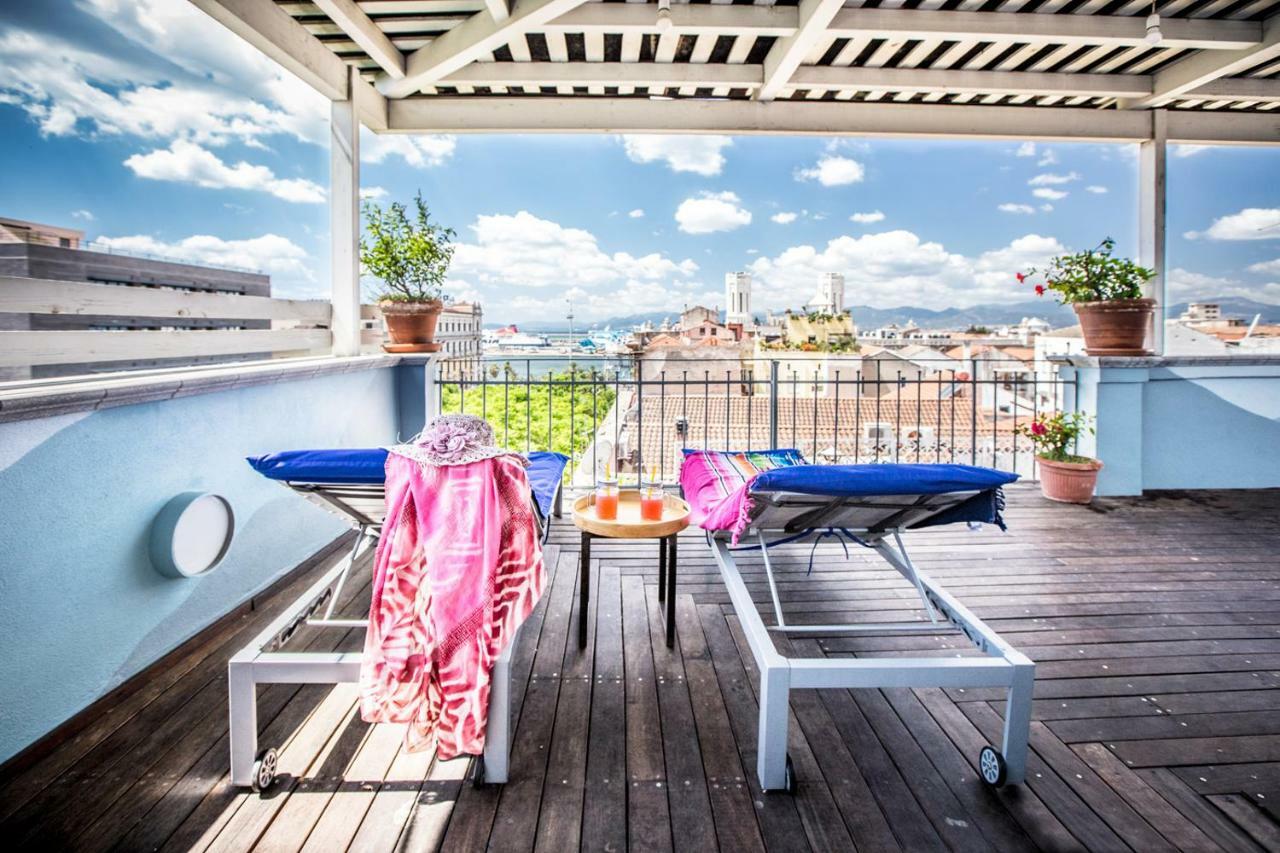 La Terrazza Sul Porto Hotel Cagliari Exterior foto